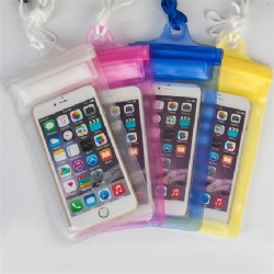 PVC Mobile phone waterproof IPX8 PVC Water Proof Pouch for water sport