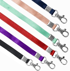 Student ID card holder soft PVC plastic transparent horizontal and vertical Workers business card holder with Lanyard