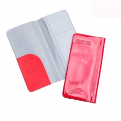 Large Capacity PVC ID Card Ticket Organizer Case Women Men Card Holder Passport Cover Travel Business Card Holder