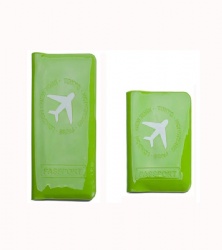 Large Capacity PVC ID Card Ticket Organizer Case Women Men Card Holder Passport Cover Travel Business Card Holder