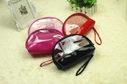 Clear Makeup Organizer Pouches Tote Travel Toiletries Bags Transparent PVC Cosmetic Bag